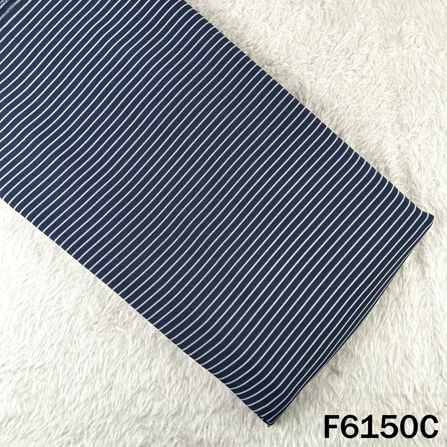 Stripes Linen Slub Fabric - F6150