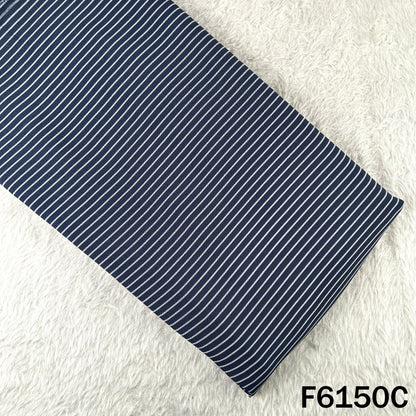 Stripes Linen Slub Fabric - F6150