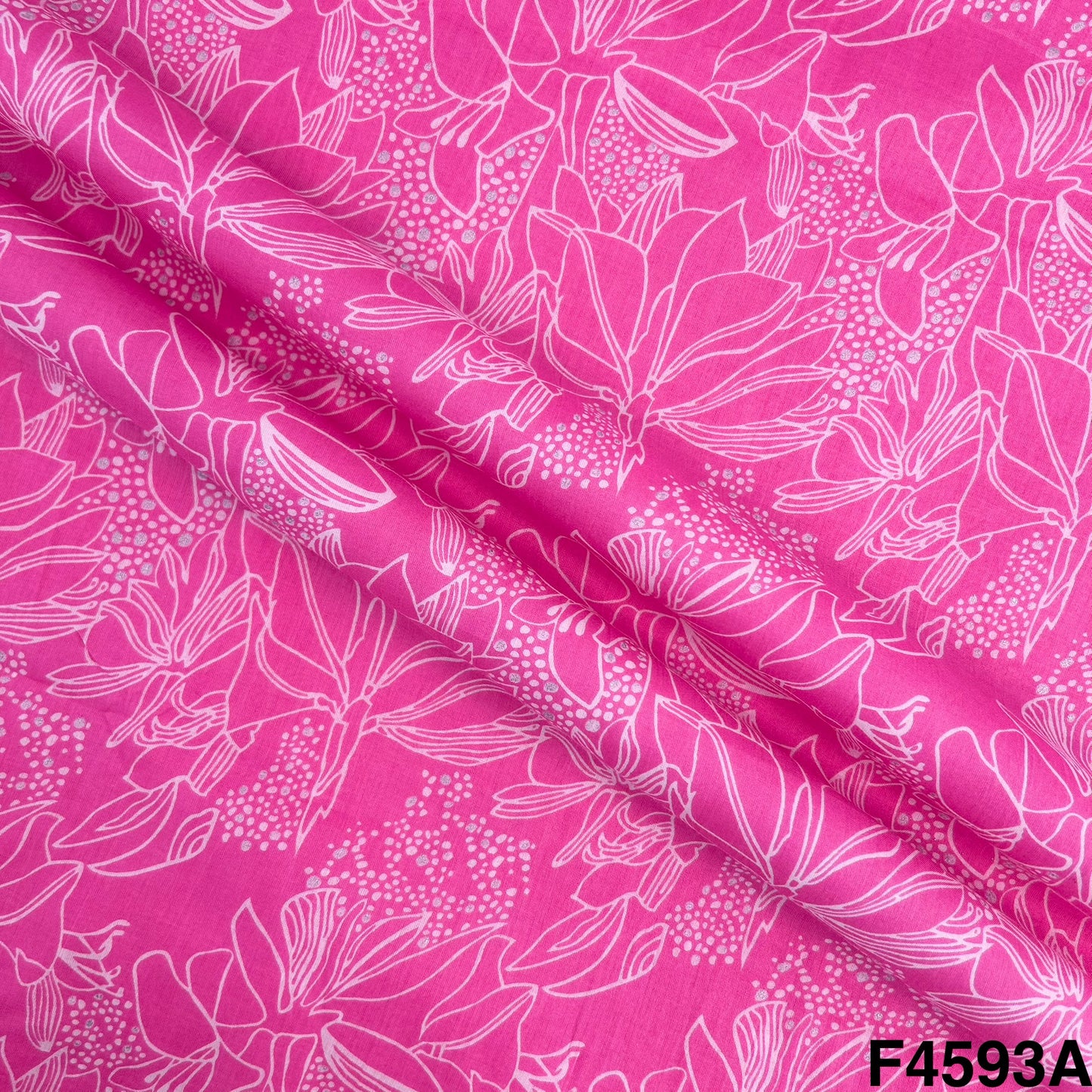 Printed Cambric Cotton Fabric- F4593