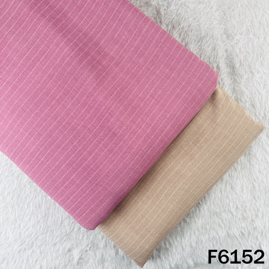 Stripes Linen Slub Fabric - F6152