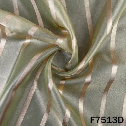 Stripes Tissue Organza Fabric - F7513