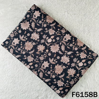 Printed Linen Cotton Fabric - F6158