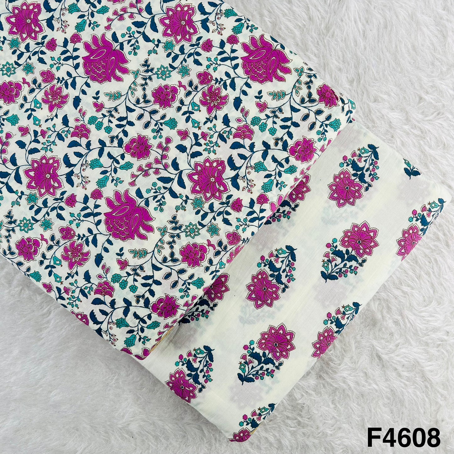 Printed Cambric Cotton Fabric- F4608
