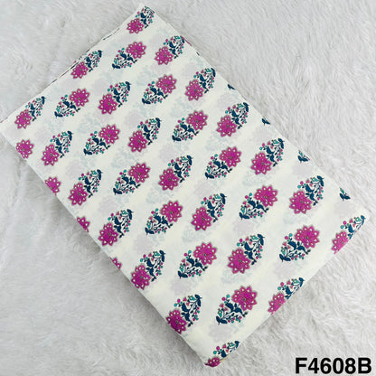 Printed Cambric Cotton Fabric- F4608