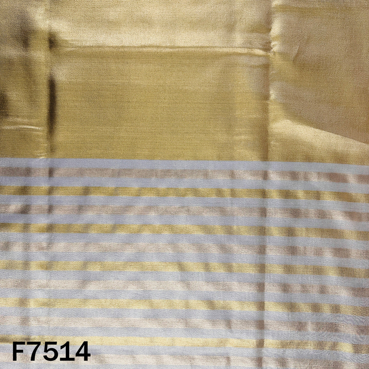 Stripes Tissue Organza Fabric - F7514