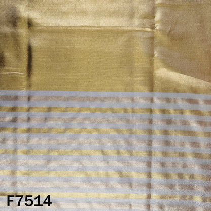 Stripes Tissue Organza Fabric - F7514