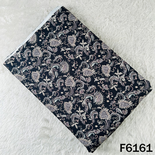 Printed Linen Cotton Fabric - F6161