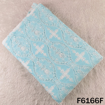 Imported Cut Work Crepe Fabric - F6166