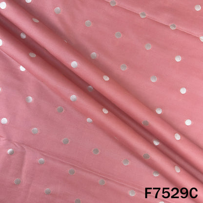 Zari Buti Work Banarasi Silk Fabric - F7529