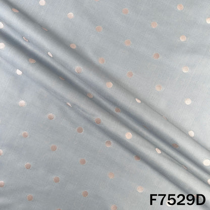 Zari Buti Work Banarasi Silk Fabric - F7529