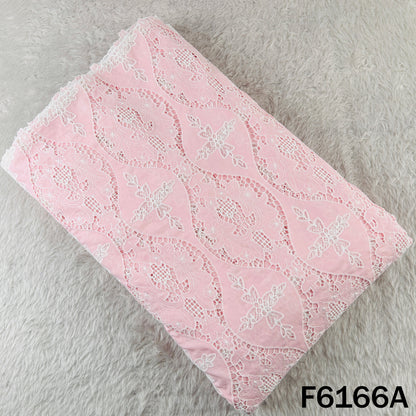 Imported Cut Work Crepe Fabric - F6166