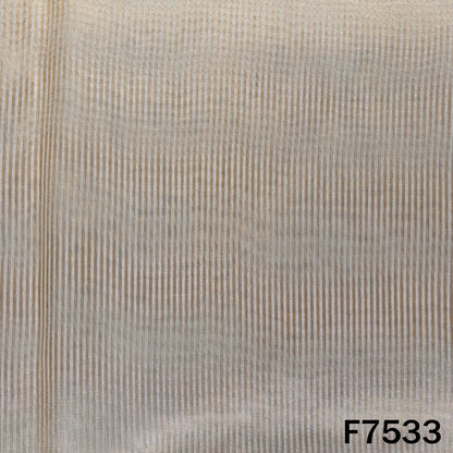Stripes Tissue Organza Fabric - F7533