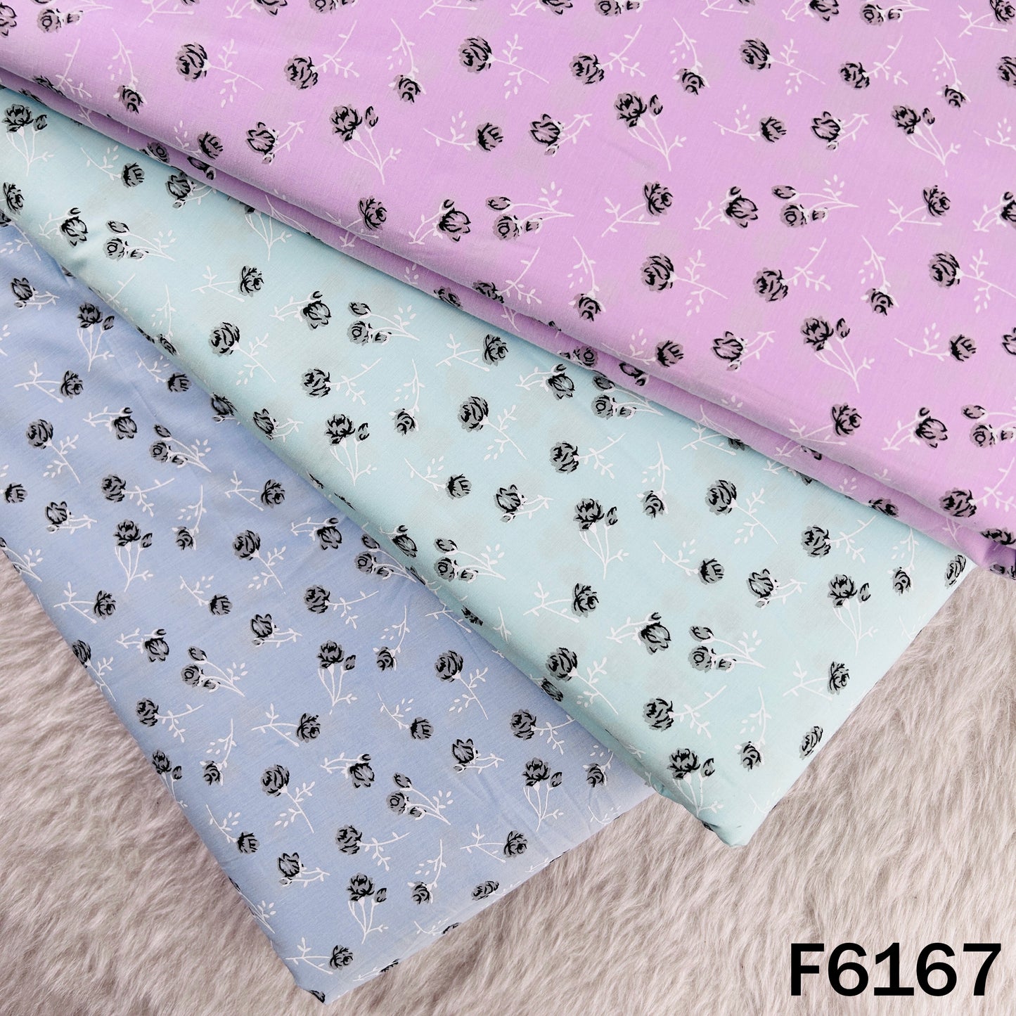 Printed Cambric Cotton Fabric - F6167
