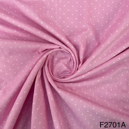 Polka Dot Cotton Fabric-F2701