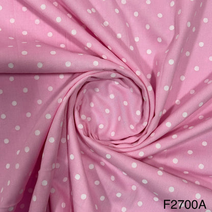 Polka Dot Cotton Fabric-F2700
