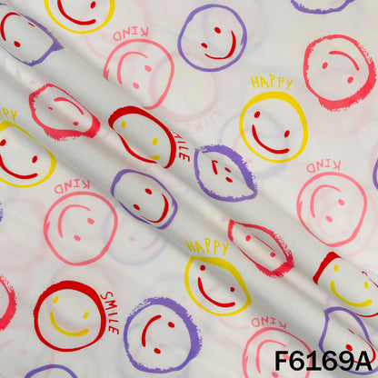 Baby Print Cotton Fabric - F6169