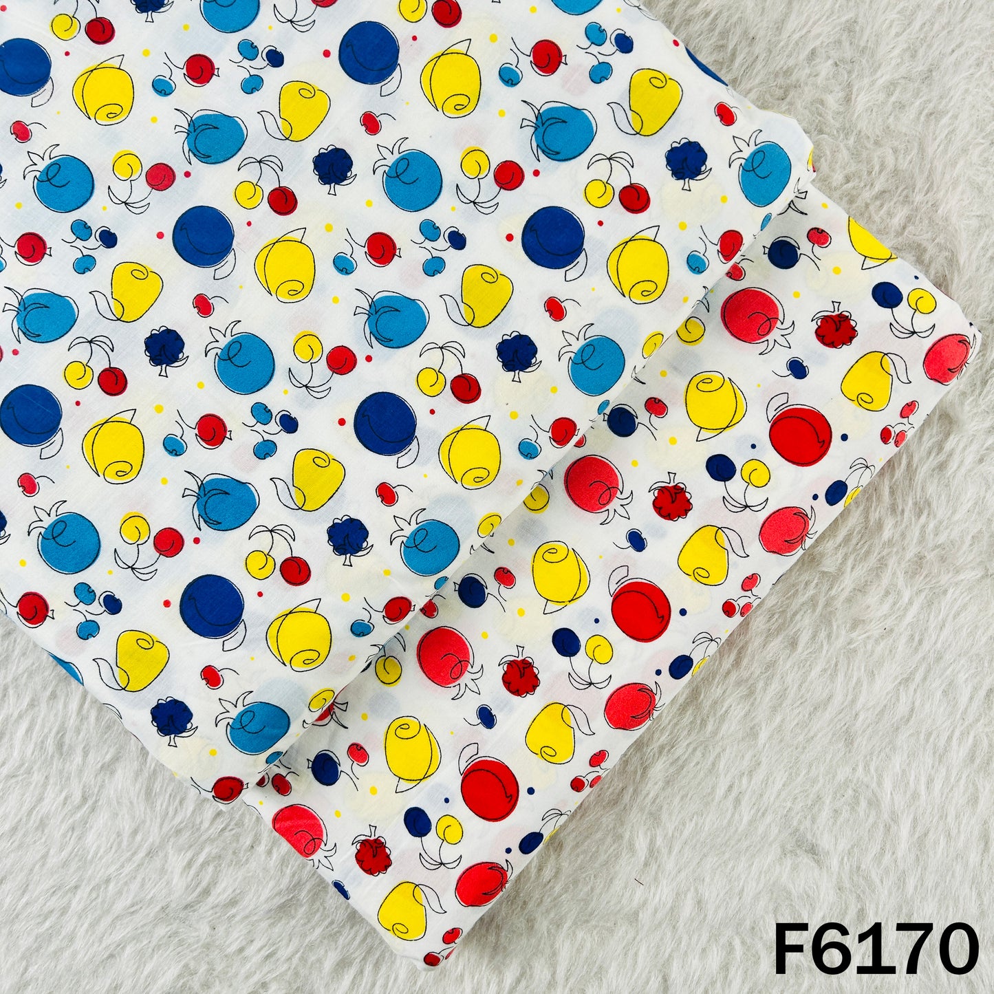 Baby Print Cotton Fabric - F6170