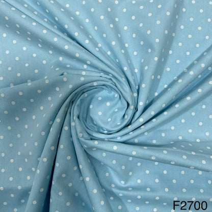 Polka Dot Cotton Fabric-F2700
