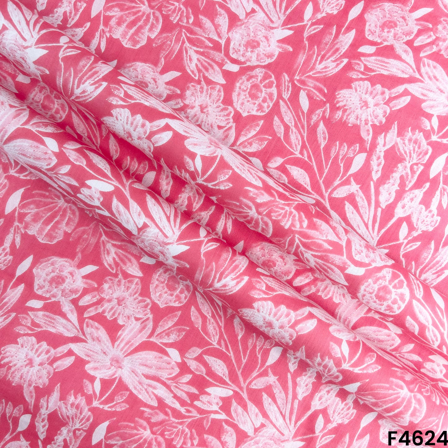 Printed Cambric Cotton Fabric- F4624