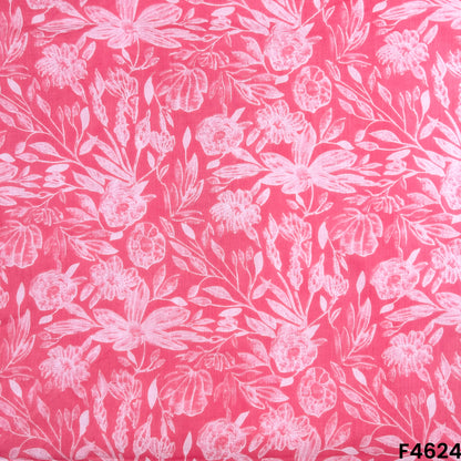 Printed Cambric Cotton Fabric- F4624