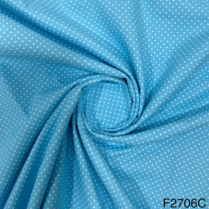 Polka Dot Cotton Fabric-F2706