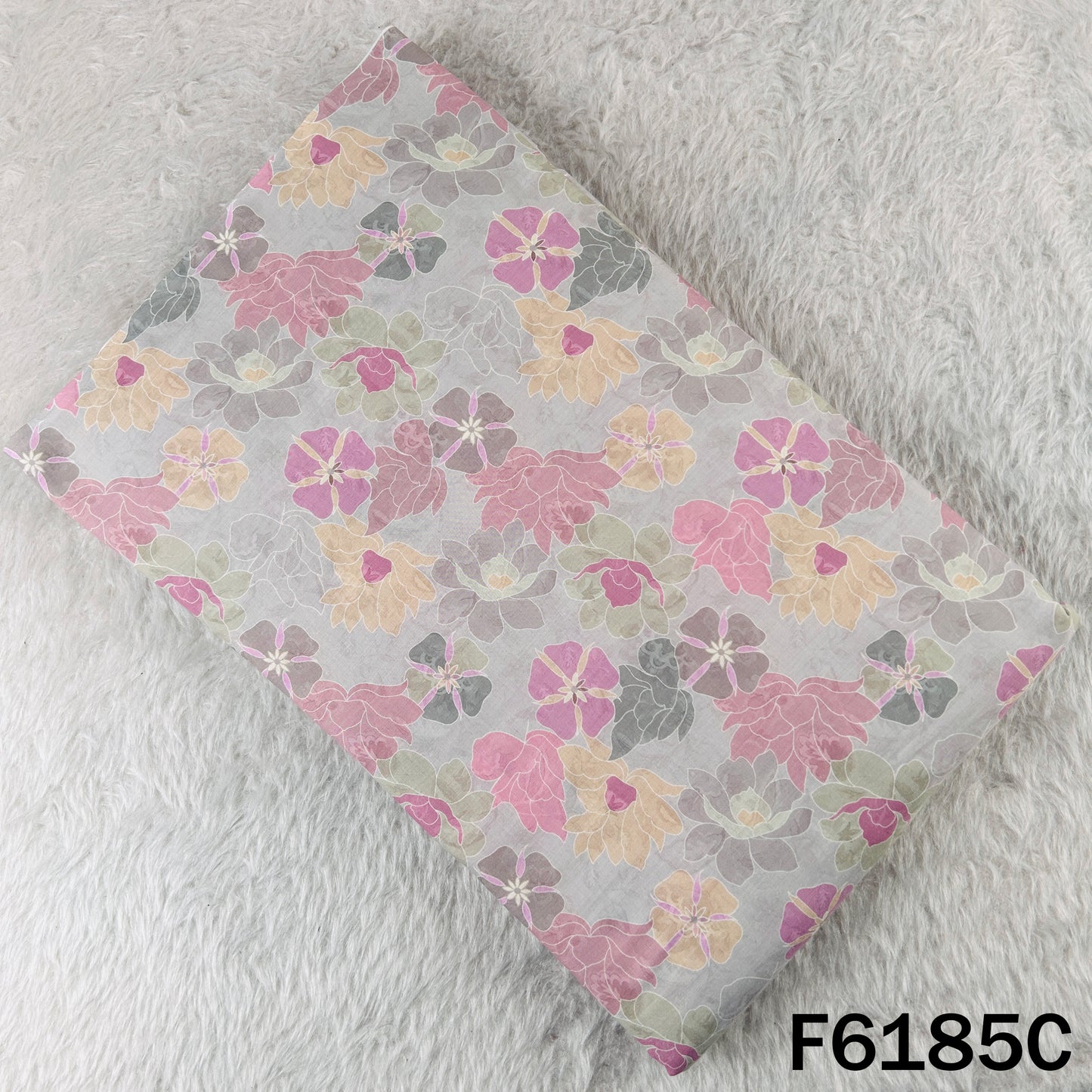 Digital Print Mul Cotton Fabric - F6185