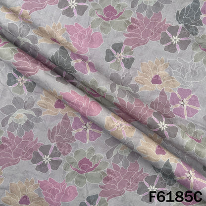 Digital Print Mul Cotton Fabric - F6185