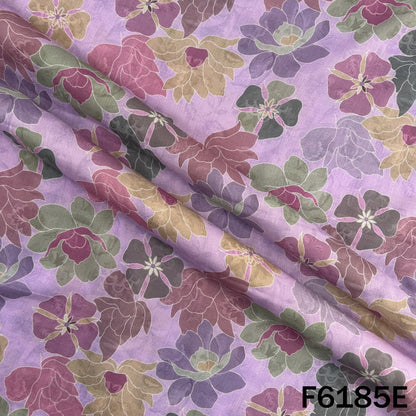 Digital Print Mul Cotton Fabric - F6185