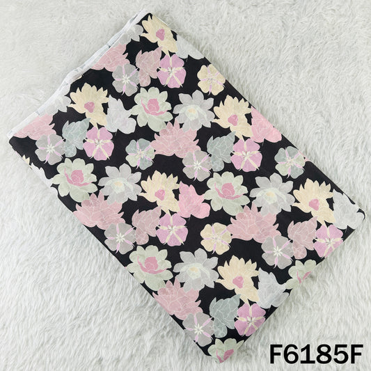 Digital Print Mul Cotton Fabric - F6185