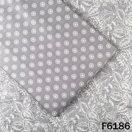Digital Print Mul Cotton Fabric - F6186