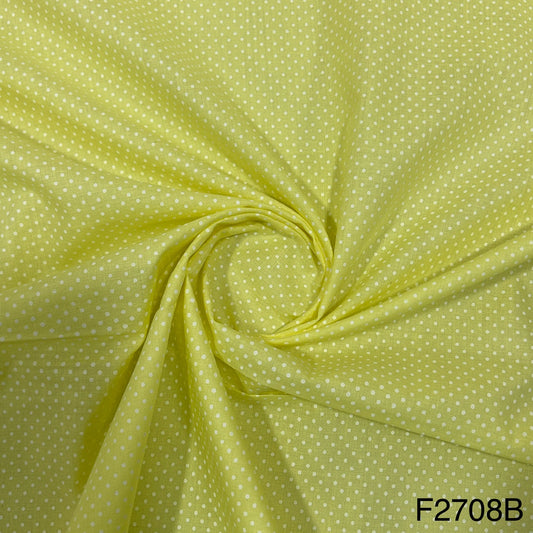 Polka Dot Cotton Fabric-F2708