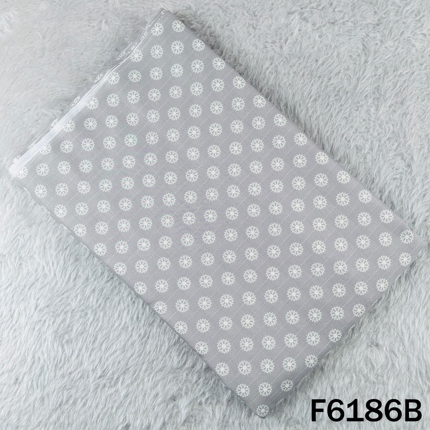 Digital Print Mul Cotton Fabric - F6186