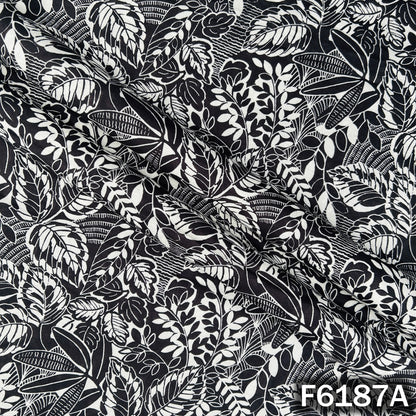 Digital Print Mul Cotton Fabric - F6187