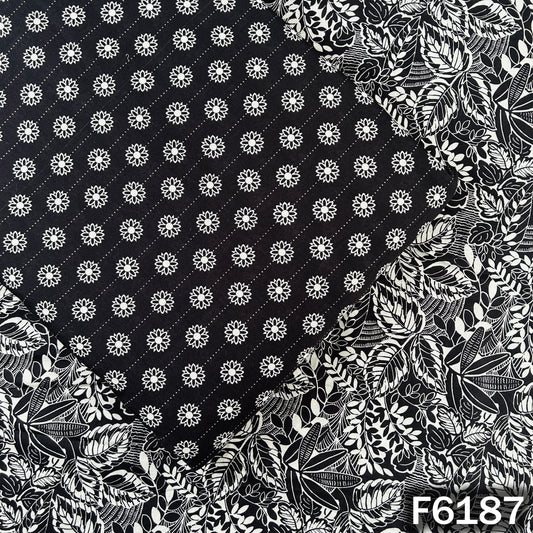 Digital Print Mul Cotton Fabric - F6187