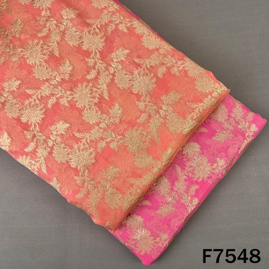 Banarasi Tissue Organza Fabric - F7548