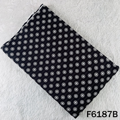 Digital Print Mul Cotton Fabric - F6187