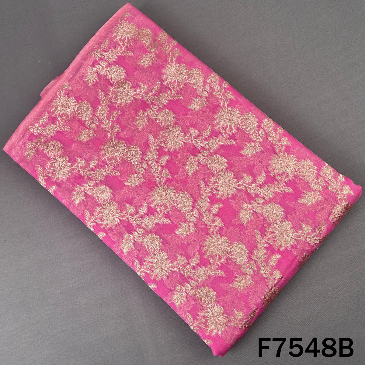 Banarasi Tissue Organza Fabric - F7548