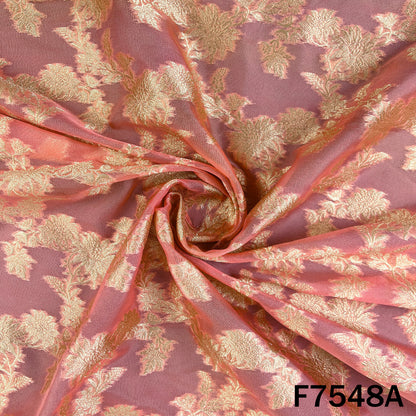 Banarasi Tissue Organza Fabric - F7548