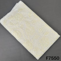 Dyeable Thread Pacth Work Mul Chanderi Fabric - F7550