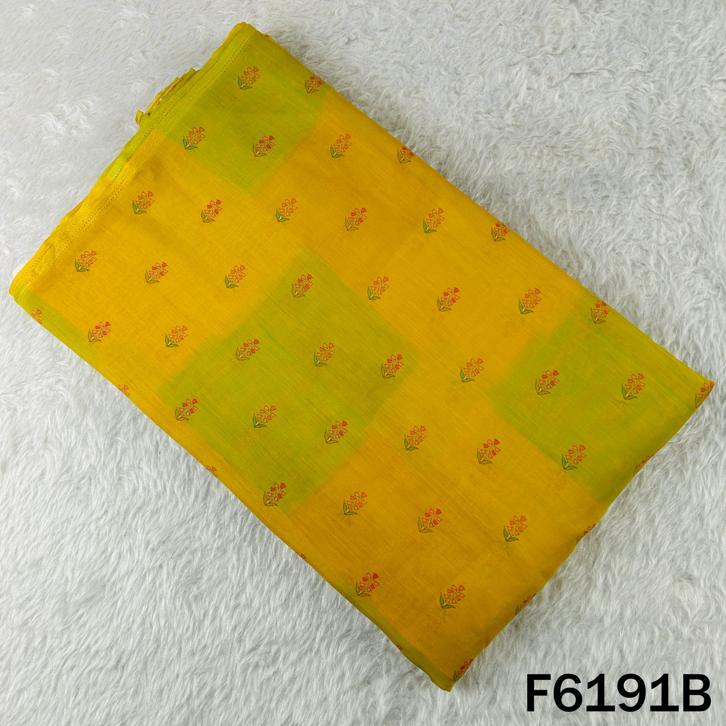 Digital Print Muslin Cotton Fabric - F6191