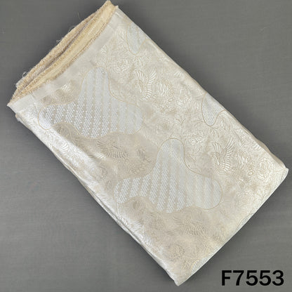 Dyeable Self Jacquard Tissue Fabric - F7553
