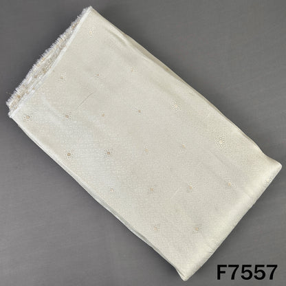 Dyeable Self Jacquard Tissue Fabric - F7557