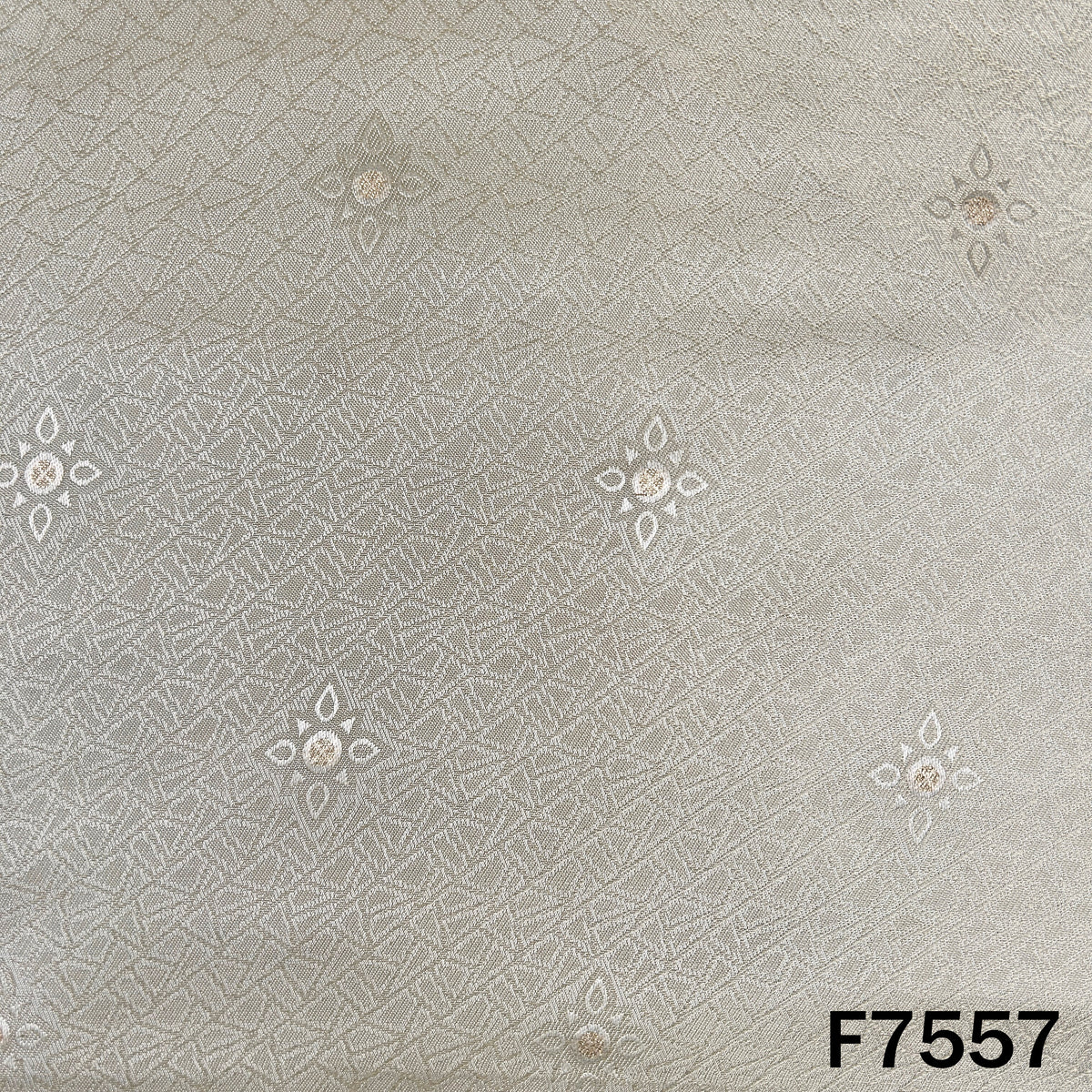 Dyeable Self Jacquard Tissue Fabric - F7557
