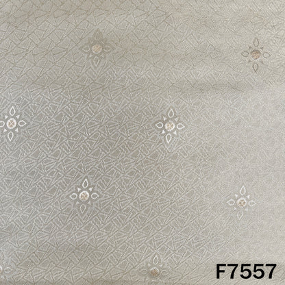 Dyeable Self Jacquard Tissue Fabric - F7557