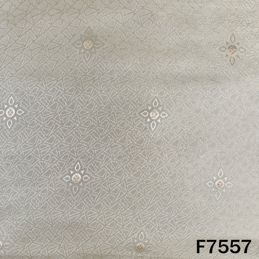 Dyeable Self Jacquard Tissue Fabric - F7557