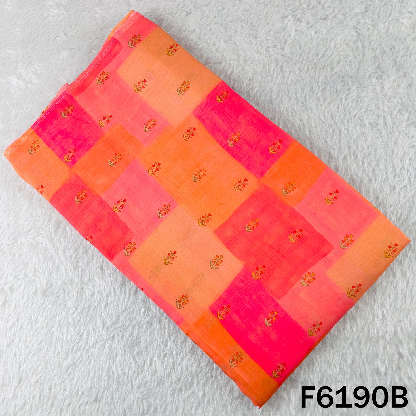 Digital Print Muslin Cotton Fabric - F6190