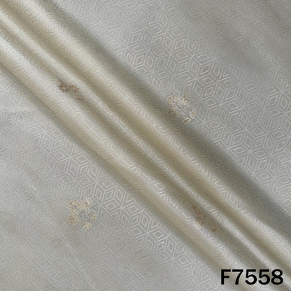 Dyeable Self Jacquard Tissue Fabric - F7558