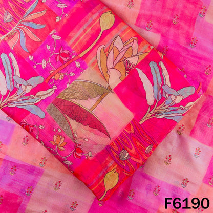 Digital Print Muslin Cotton Fabric - F6190