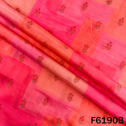 Digital Print Muslin Cotton Fabric - F6190