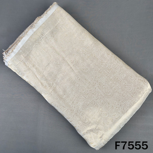 Dyeable Self Jacquard Tissue Fabric - F7555